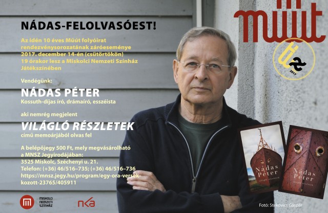 Nádas Péter Felolvasóest