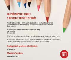A Miskolci Nemzeti Színház rajzpályázatot hirdet általános iskolás gyermekek számára!